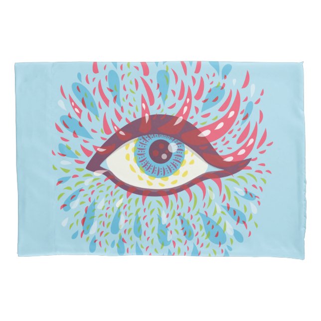 Arte Psicodélica Trippy Eye (Frente)