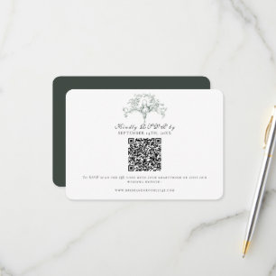 Arte Simples de RSVP para Noivas com Toile de Fran