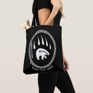 Arte Tribal Bear Tote Bag Willife