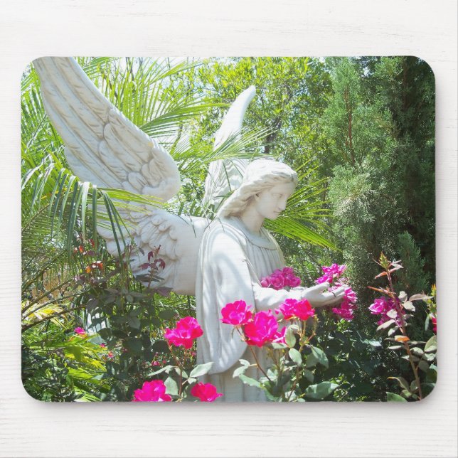 Arte tropical da foto de MousePad do jardim do (Frente)