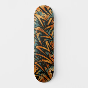 Arte Urbana de Rua Graffiti Skateboard 1