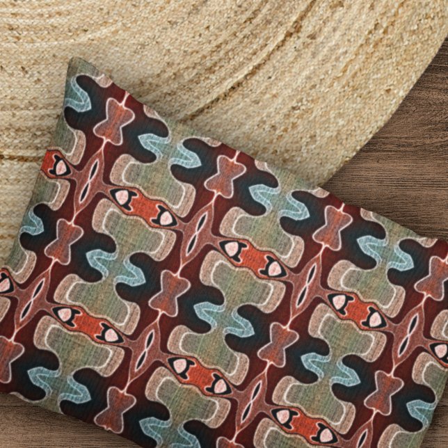 Arte Verde Azul Azul-Cor-de-laranja Vermelha-Escur (Criador carregado)