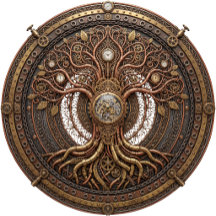 Arte Vetorial de Mandala Floral Multicor Vibrante