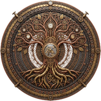 Arte Vetorial de Mandala Floral Multicor Vibrante
