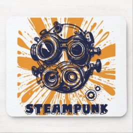 Arte Vintage Steampunk – Mousepad Elegante
