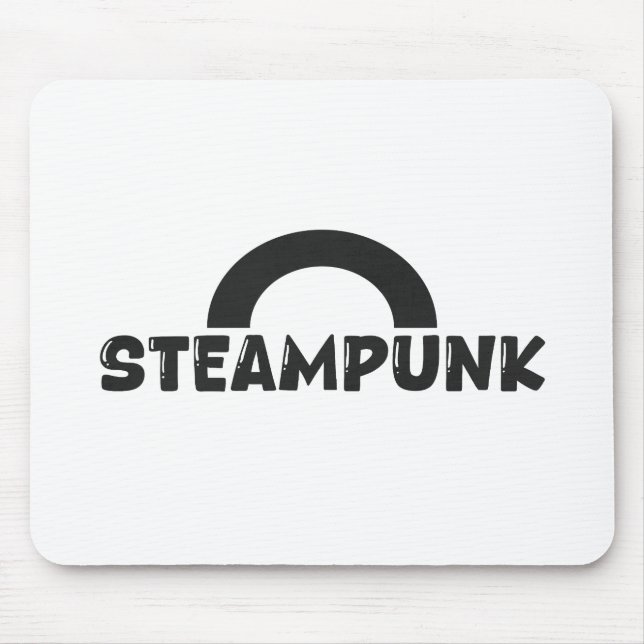 Arte Vintage Steampunk – Mousepad Elegante (Frente)