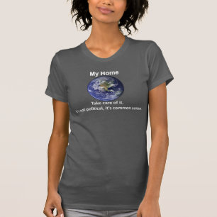 Artemis - Meu Lar "Não é Político" Camiseta
