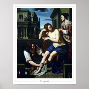 Artemisia Gentileschi Zedign Art Poster #73
