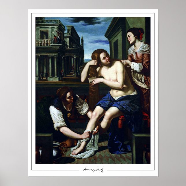 Artemisia Gentileschi Zedign Art Poster #73 (Frente)