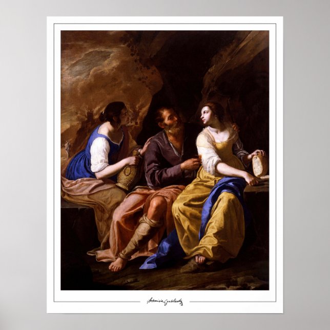 Artemisia Gentileschi Zedign Art Poster #79 (Frente)