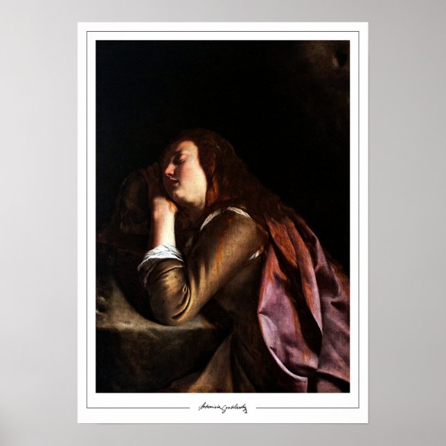 Artemisia Gentileschi Zedign Art Poster #81 (Frente)