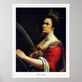 Artemisia Gentileschi Zedign Art Poster nº 12