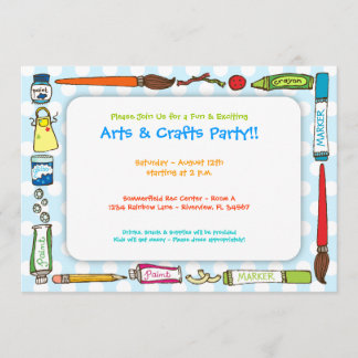 Artes & convite de festas dos artesanatos