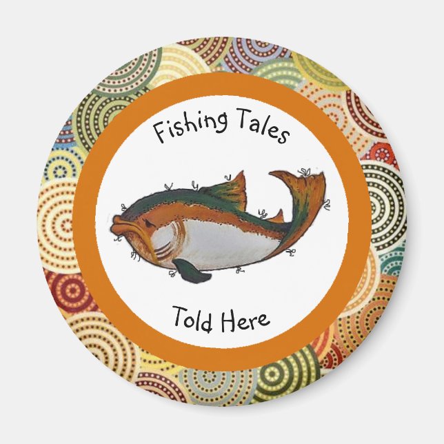 Artes De Pesca Contadas Aqui Com Íman (Frente)