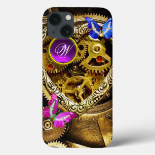 ARTES DE PUNK DE VAPOR, GEMSTONAS, MONOGRAMAS DE B