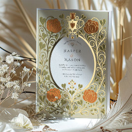 Artes e Artesanatos Laranja Casamento Floral