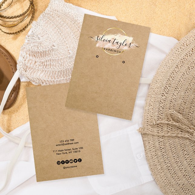 Artesanato de caligrafia Cartão de exposição (Criador carregado)