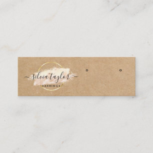 Artesanato de caligrafia Cartão de exposição