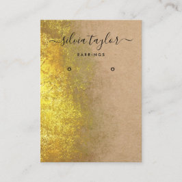 Artesanato de caligrafia Cartão de exposição