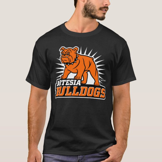 Artesia Bulldog Logotipo Primário T-Shirt (Frente)