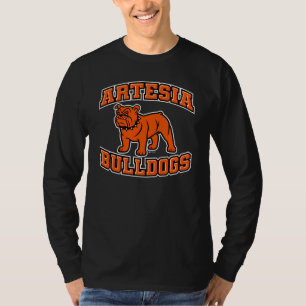 Artesia Bulldog T-shirt "Orange Dog"