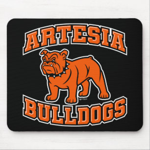 Artesia Bulls "Orange Dog" Mouse Pad