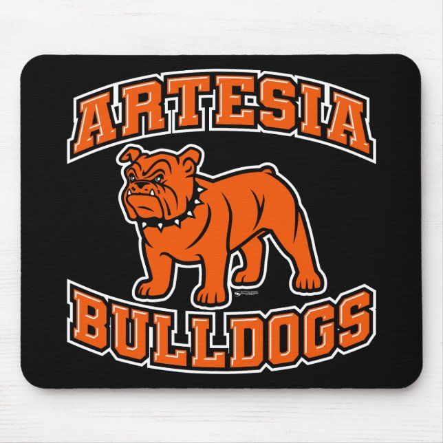 Artesia Bulls "Orange Dog" Mouse Pad (Frente)