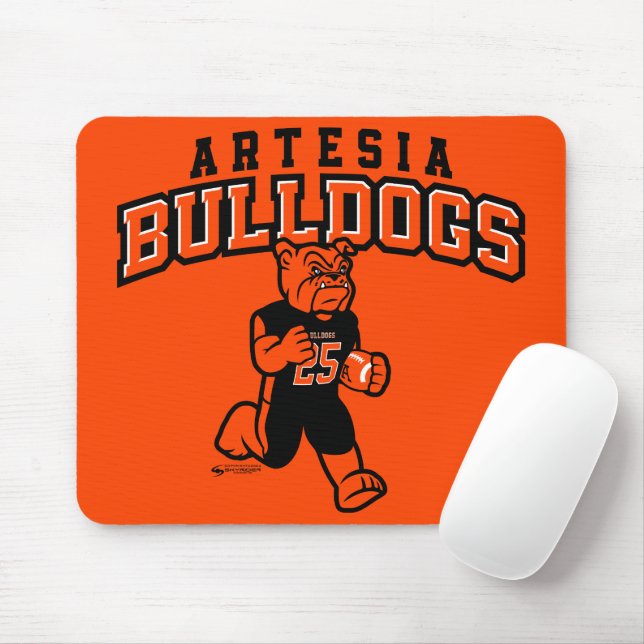 Artesia Bulls Touchdown Mouse Pad (Com mouse)