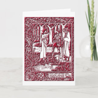 Arthur e a senhora do cartão do lago