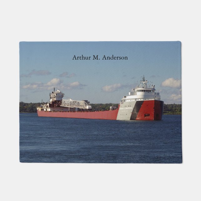 Arthur M. Anderson, tapete de porta (Frente)