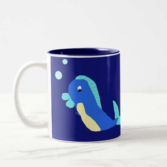 Arthur na caneca Blue Background (Esquerda)