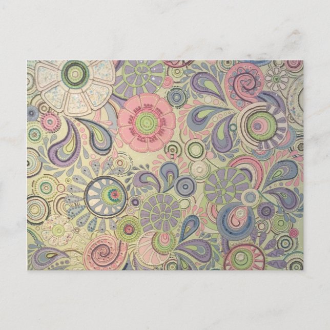 Articks artísticos num cartão postal (em sonhos) (Frente)