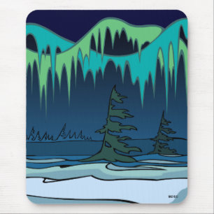 Ártico Art Mousepad Na moda Wildlife Mousepad