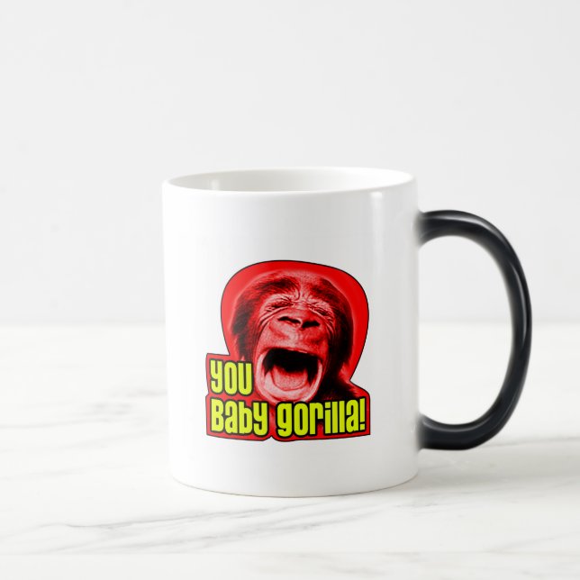 Artie Lange é uma caneca do café do gorila do bebê (Direita)