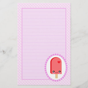 Artigos de papelaria bonito de Kawaii da fruta da