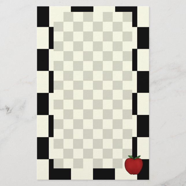 Artigos de papelaria bonitos de Apple (Frente)