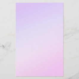 Artigos de papelaria cor-de-rosa & roxos