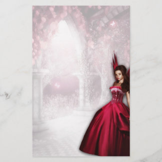 Artigos de papelaria da fada do rubi