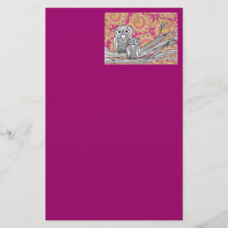 Artigos de papelaria das corujas 36