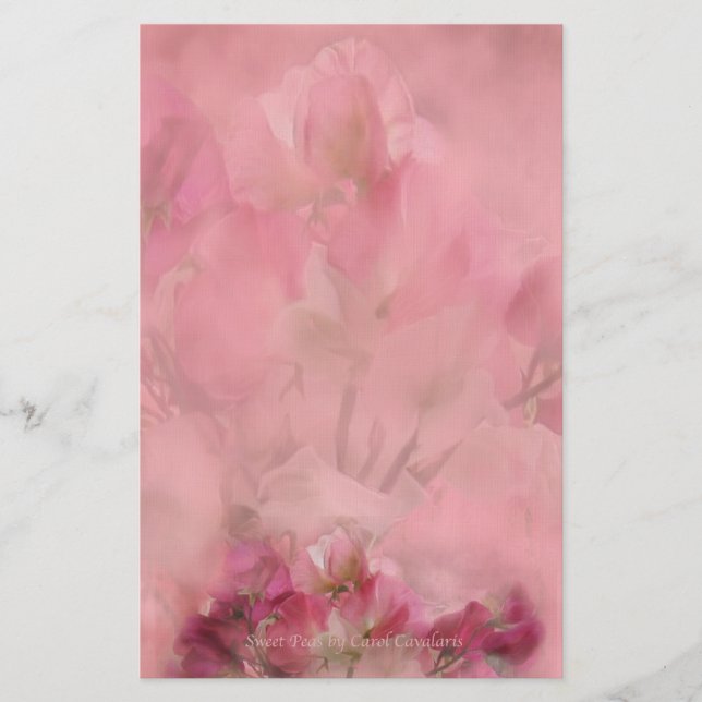 Artigos de papelaria das ervilhas doces (Frente)