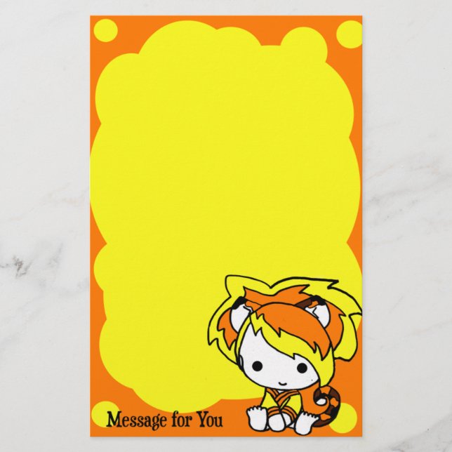 Artigos de papelaria de Nyko (Frente)