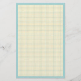 Artigos de papelaria de papel de carta com teste