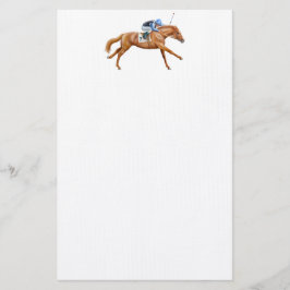 Artigos de papelaria do cavalo de raça do