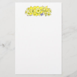Artigos de papelaria do Daffodil