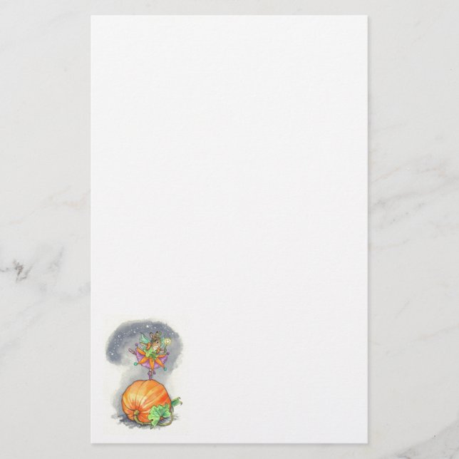 Artigos de papelaria do Dia das Bruxas (Frente)