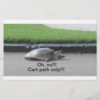 Artigos de papelaria do golfe