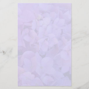 Artigos de papelaria do Hydrangea da lavanda