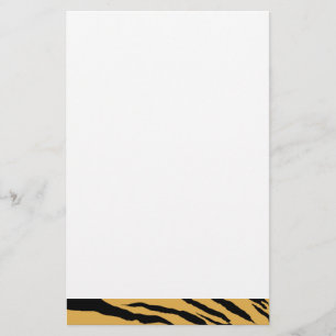 Artigos de papelaria do impressão do tigre