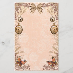 Artigos de papelaria do tesouro do Victorian