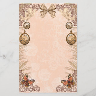 Artigos de papelaria do tesouro do Victorian